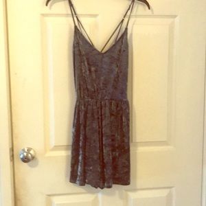 Velvet romper